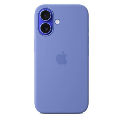 Apple Custodia MagSafe in silicone per iPhone 16 - Pervinca